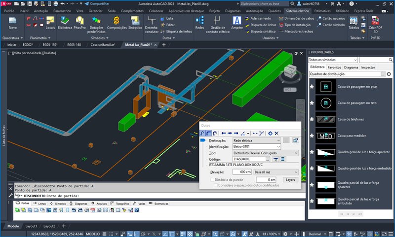 CADelet Sistemas - Desenho de diagramas de fiação para automação industrial no AutoCAD