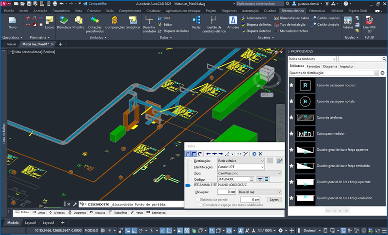 CADelet Sistemas - Desenho de diagramas de fiação para automação industrial no AutoCAD