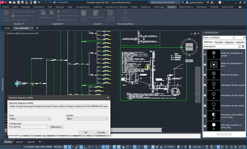 CADelet Sistemas - Desenho de diagramas de fiação para automação industrial no AutoCAD