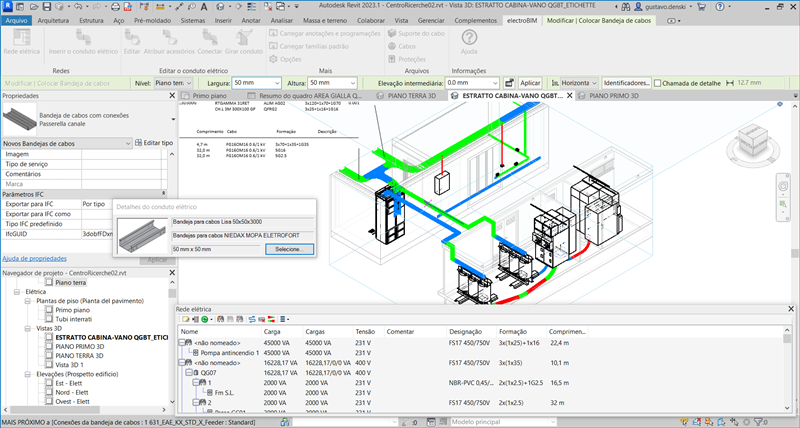 electroBIM - Projeto de instalações elétricas no ambiente BIM Revit