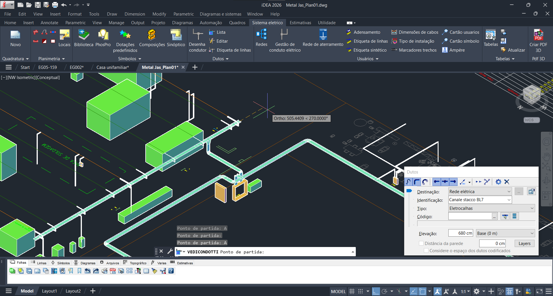 iDEA - CAD elétrico para desenho e projeto de esquemas elétricos e para automação industrial
