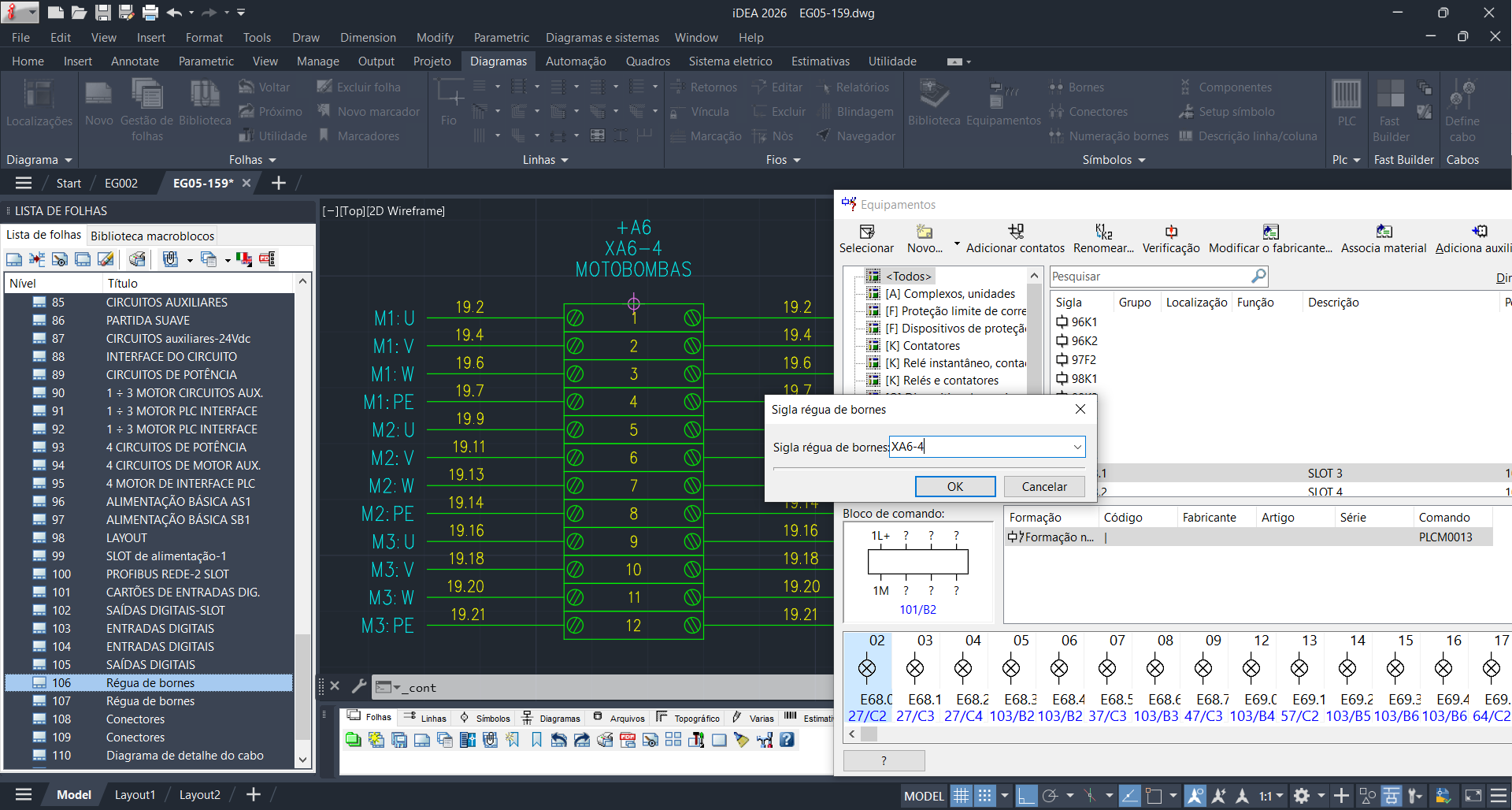iDEA - CAD elétrico para desenho e projeto de esquemas elétricos e para automação industrial