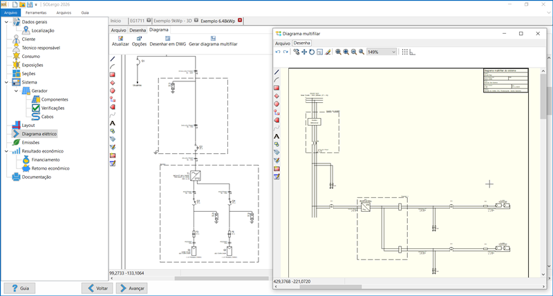 SOLergo - Projeto de sistemas fotovoltaicos conectados à rede, híbridos ou isolados