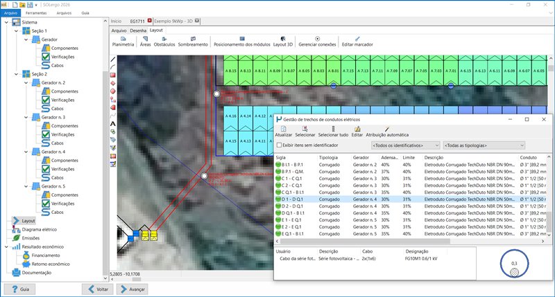 SOLergo - Projeto de sistemas fotovoltaicos conectados à rede, híbridos ou isolados