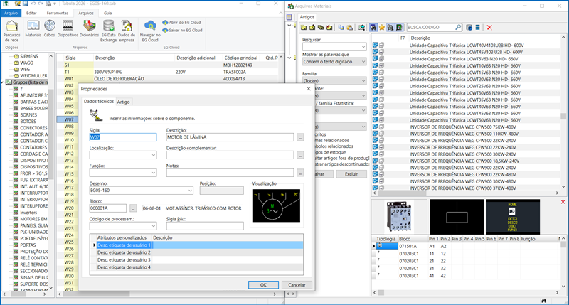 Tabula - Gestão de lista de materiais e listas associadas